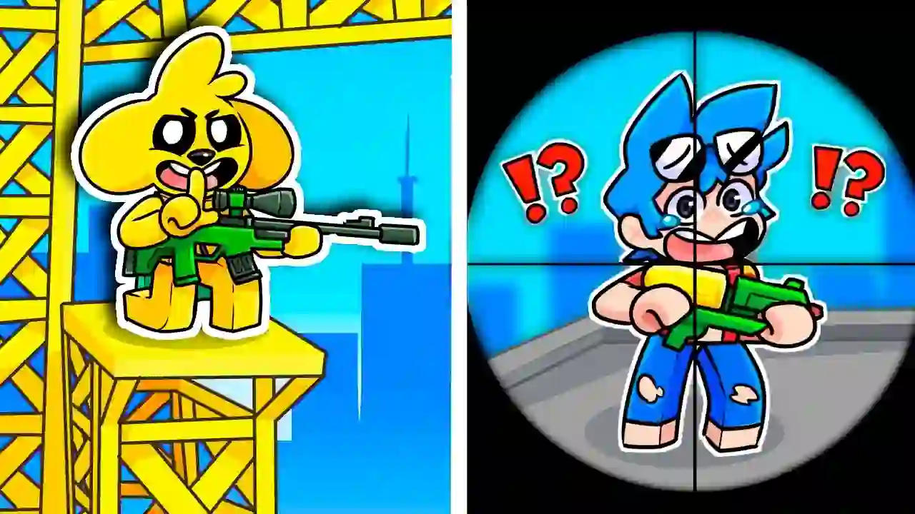 I Pretended to be a NOOB but then USED HACKS in Roblox RIVALS 🔫😂 MIKECRACK ROBLOX #52