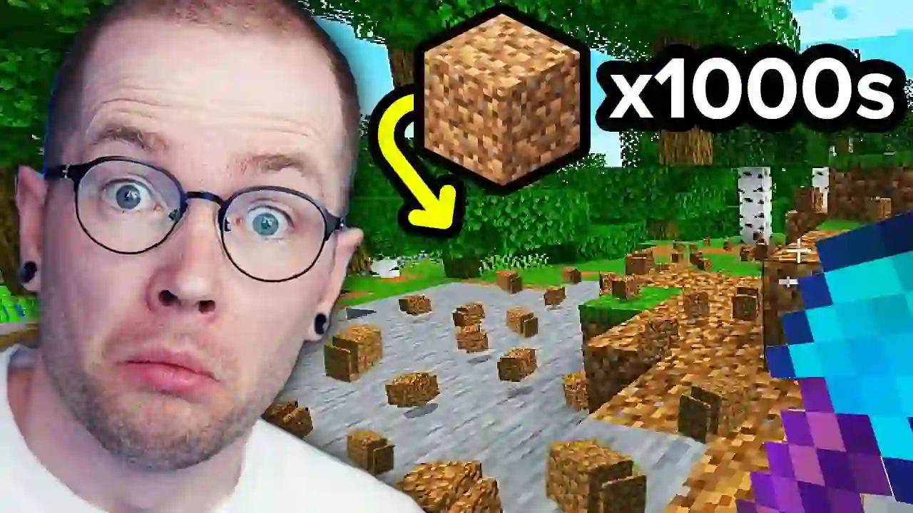 I Mined THOUSANDS Of Blocks For This.. (Minecraft Part 17)