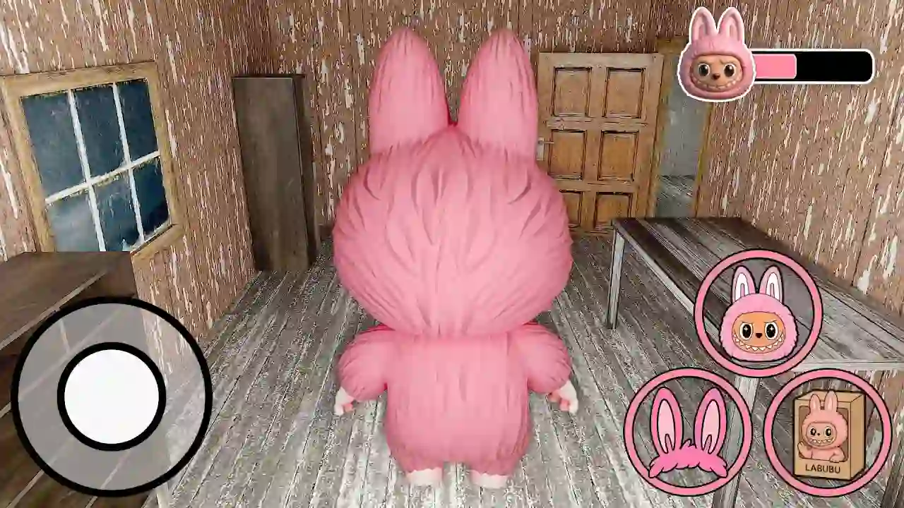 Playing as Labubu in Granny House