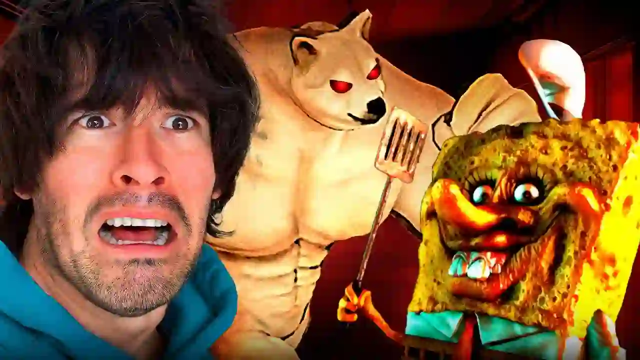 100 HORROR GAMES To Watch Before Bed 🛏️