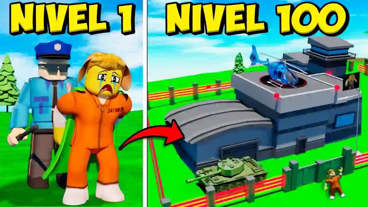 WE WENT from NOOB BASE to a SUPER SECRET PRO BASE in ROBLOX! 👮😱 Mikecrack Roblox #53