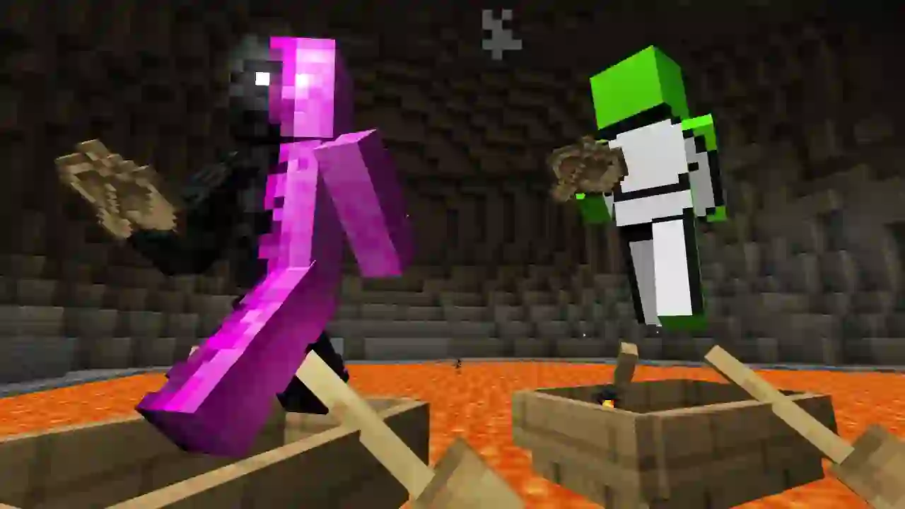Dream VS Daquavis $100,000 Minecraft Skills Duel