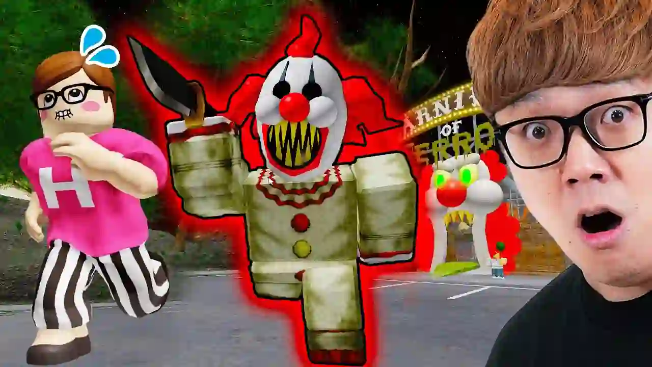 【Roblox】Escape from the terrifying clown amusement park!【ROBLOX R-o-b-l-o】【HikakinGames】